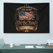 4 juli semiquincentennial 1776-2026 spandoek (Beurs)