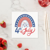 4 juli servet (Insitu)