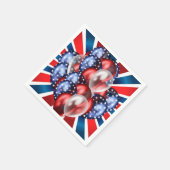 4 juli servet (Hoek)