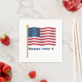 4 juli servet (Insitu)