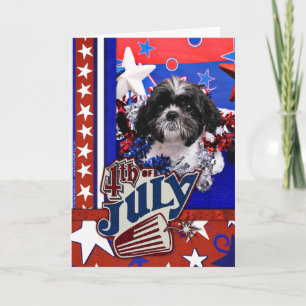 4 juli - Shih Tzu - Sadie Kaart