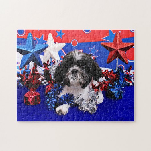 4 juli - Shih Tzu - Sadie Legpuzzel (Horizontaal)
