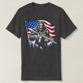 4 juli Shirt Amerikaanse vlag (Design voorkant)
