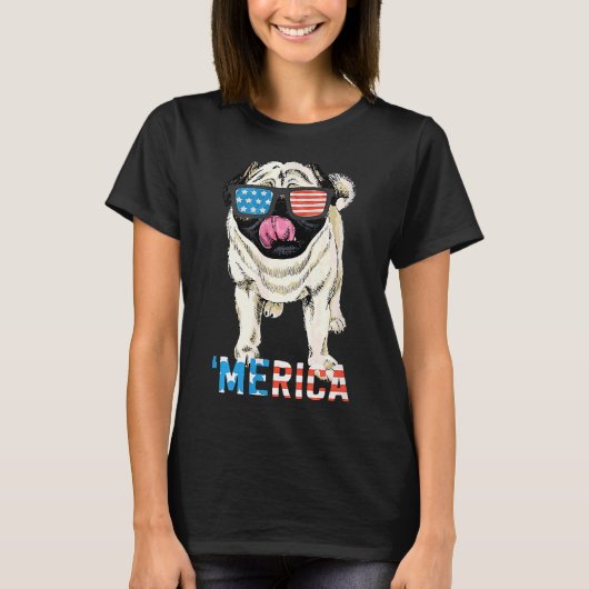 4 juli Shirt Cadeau Mannen Vrouwen Kinder Merica P (Voorkant)