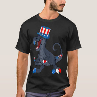 4 juli Shirt met een sterk patriottisch design