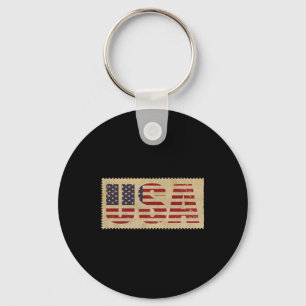 4 juli Shirt Verenigde Staten Vlag Verenigde State Sleutelhanger