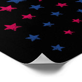 4 juli Shirten Vrouwen Mannen Kinder Schattigee US Poster (Hoek)