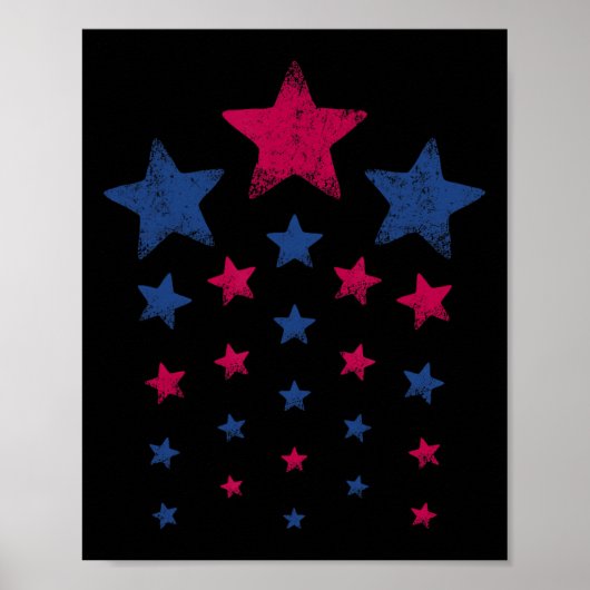 4 juli Shirten Vrouwen Mannen Kinder Schattigee US Poster (Voorkant)