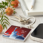 4 juli sleutelhanger (Voorkant Rechts)