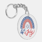4 juli sleutelhanger (Voorkant Links)