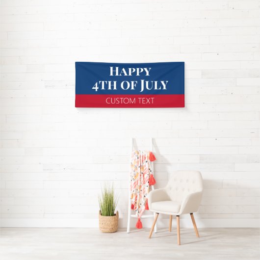 4 juli-spandoek spandoek (Insitu)