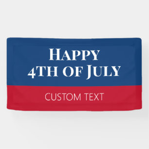 4 juli-spandoek spandoek