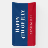 4 juli-spandoek spandoek (Verticaal)