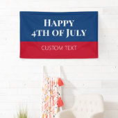 4 juli-spandoek spandoek (Insitu)