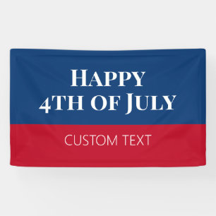4 juli-spandoek spandoek