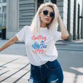 4 juli Spilling van de thee sinds 1773 T-shirt