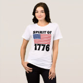 4 juli, SPIRIT OF 1776 T-SHIRTS (Voorkant volledig)