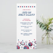 4 juli Sporten Kaart (Staand voorkant)