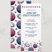 4 juli Sporten Kaart (Voorkant / Achterkant)