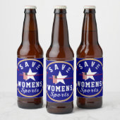 4 juli spullen bier etiket (Flessen)