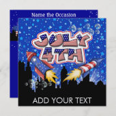 4 juli - SRF Kaart (Voorkant / Achterkant)