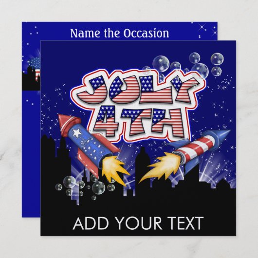 4 juli - SRF Kaart (Voorkant / Achterkant)