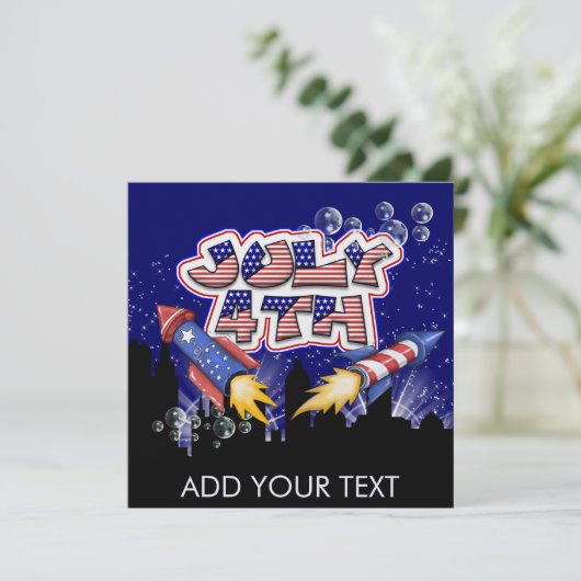 4 juli - SRF Kaart (Staand voorkant)