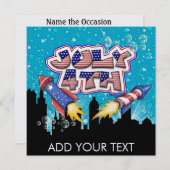 4 juli - SRF Kaart (Voorkant / Achterkant)