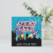 4 juli - SRF Kaart (Staand voorkant)