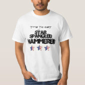 4 JULI STAR SPANGLED HAMMERED SHIRT (Voorkant)