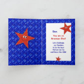4 juli Stars for Son Kaart (Binnen)