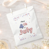 4 juli Stars Stripes Folie Balloons Bedankzakje (Geknipt)