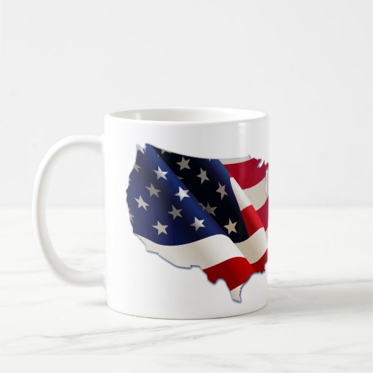 4 juli, Stars & Stripes Map of US, Mok (Links)