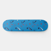 4 juli sterren en Fireworks Pattern Persoonlijk Skateboard (Horizontaal)