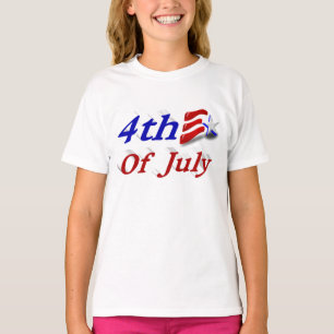 4 juli sterren en stripes t-shirt