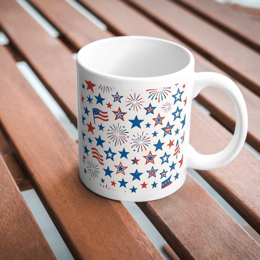 4 juli Sterren & Vuurwerk Mok