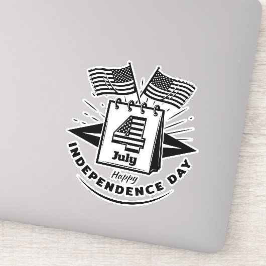 4 juli sticker (Detail)