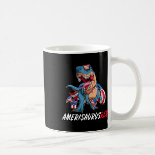 4 juli T rex America Dinosaur Independence Day P Koffiemok