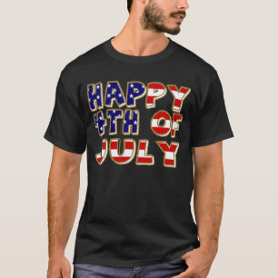 4 juli. t-shirt