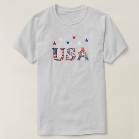 4 juli t-shirt (Design voorkant)