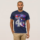 4 juli t-shirt (Voorkant volledig)