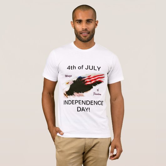 4 JULI T-SHIRT (Voorkant volledig)