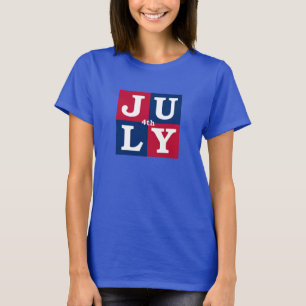 4 juli t-shirt