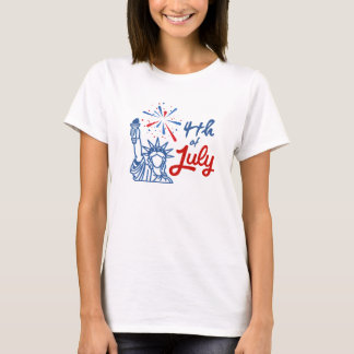 4 juli t-shirt