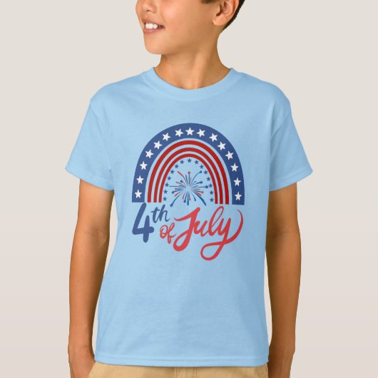 4 juli t-shirt (Voorkant)