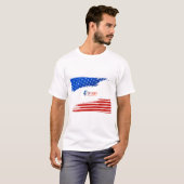 4 juli T-Shirt Design – Patriottisch en trendy (Voorkant volledig)