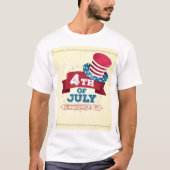 4 juli T-shirt ontwerp (Voorkant)