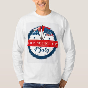 4 juli T-shirt ontwerp