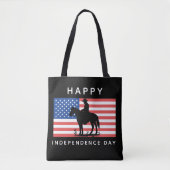 4 juli T-shirt Tote Bag (Voorkant)