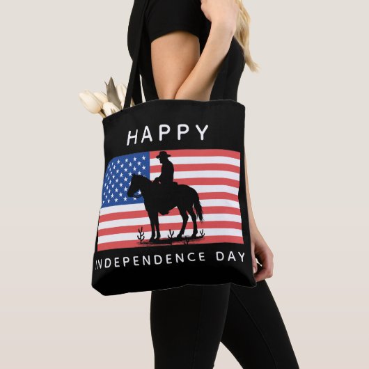 4 juli T-shirt Tote Bag (Dichtbij)